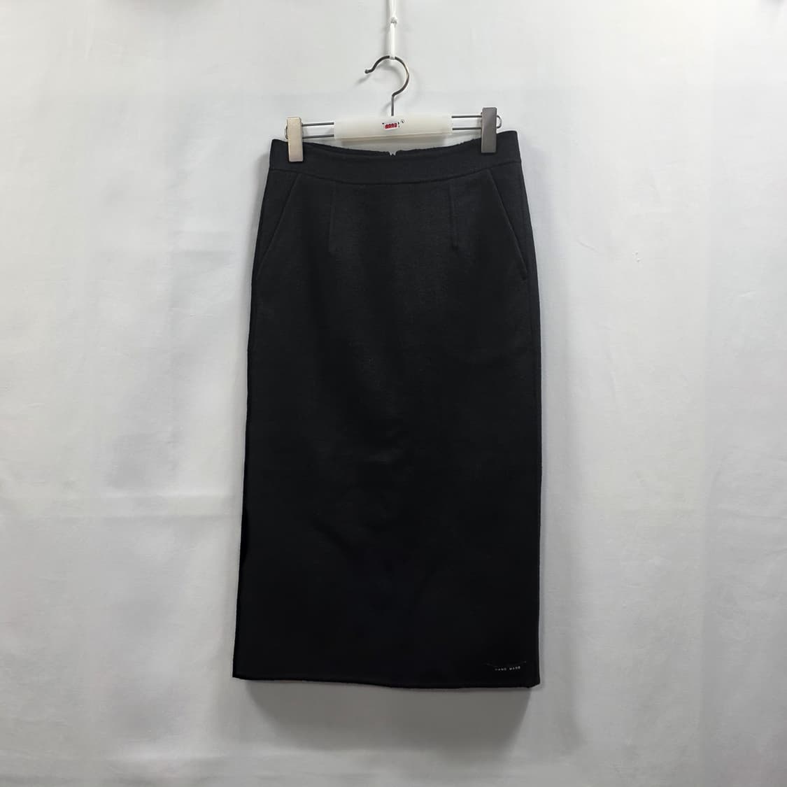 1092 JULL-LOG 울 핸드메이드 H라인 롱 스커트 (M) 상품이미지1