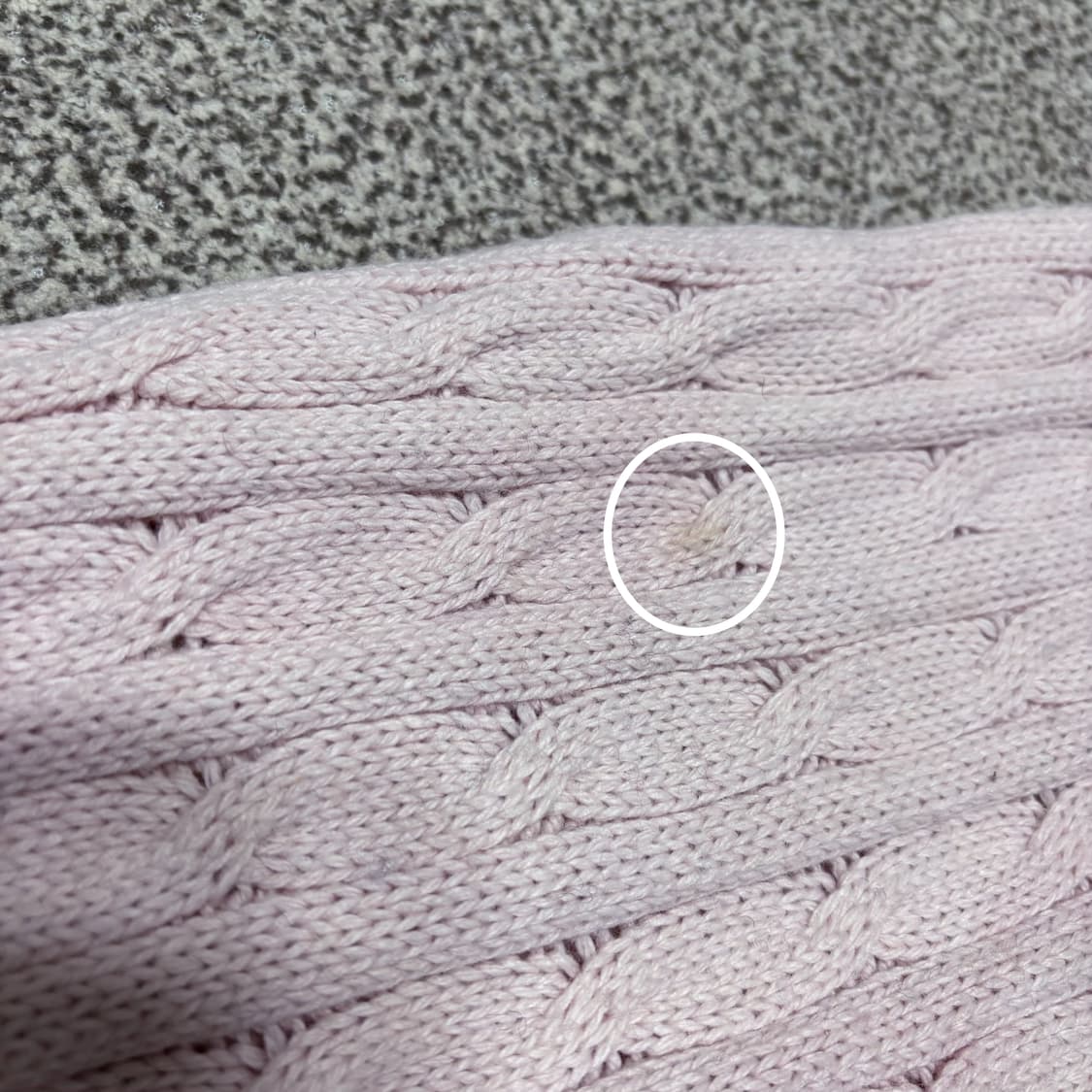 [택포,울20] 폴로 랄프로렌 꽈배기 케이블 머플러 목도리 [A] 상품이미지4