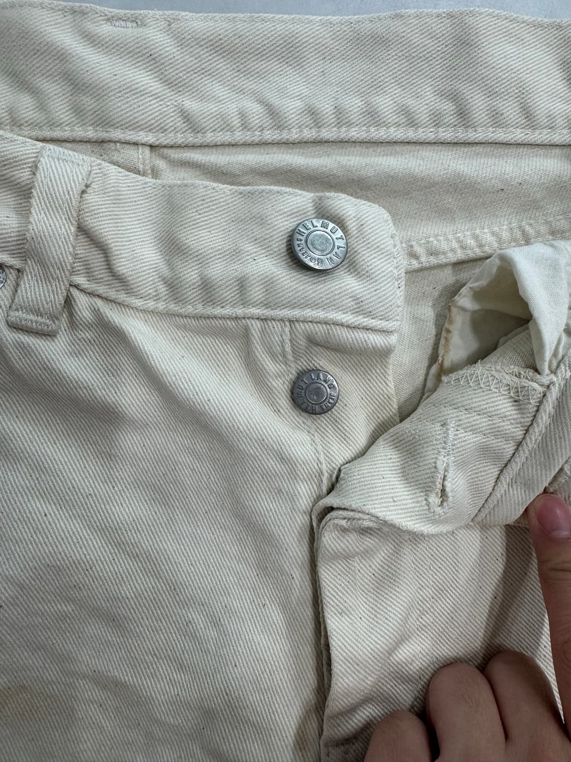 Helmut lang burnt denim 98AW (30) 상품이미지4