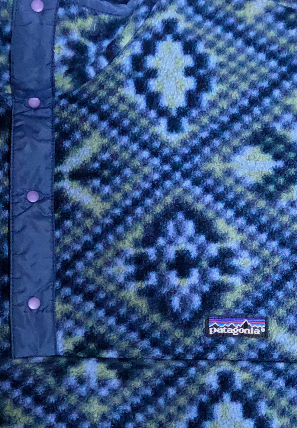 (XL)Rare파타고니아 Usa 모자이크 패턴 신칠라 상품이미지3