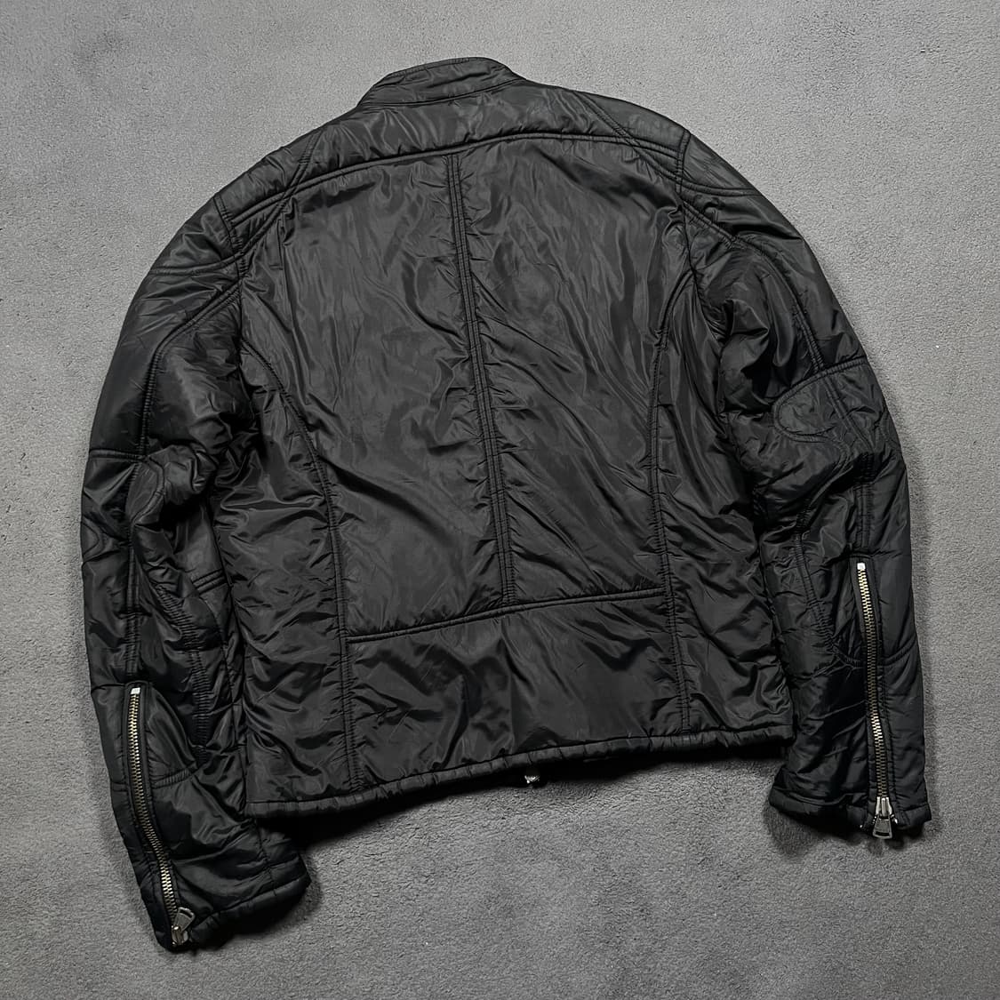 DIESEL 디젤 멀티지퍼 나일론 바이커 투웨이 자켓 상품이미지5