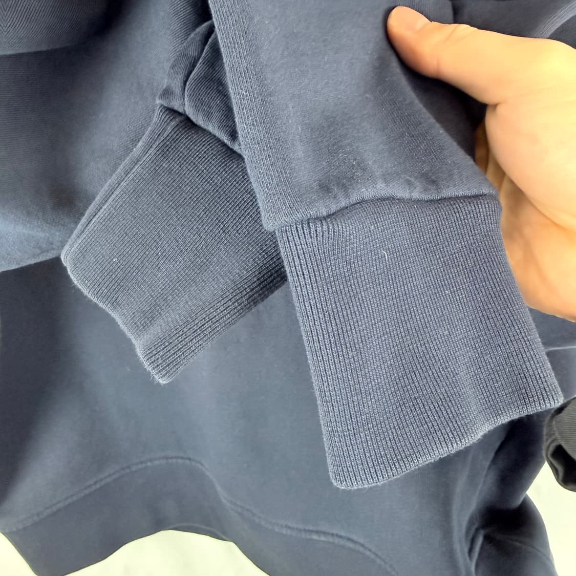 (M) 메종 키츠네 폭스 헤드 패치 어드저스티드 스웨트셔츠 네이비 상품이미지6