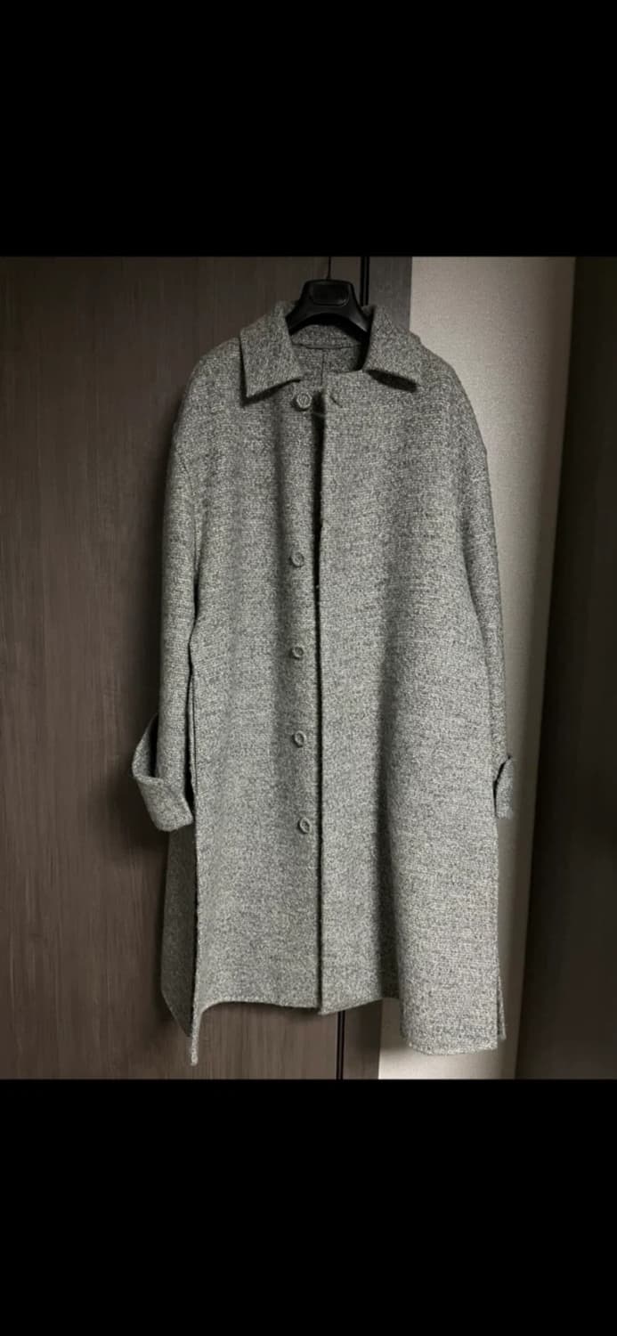 디올 남성 그레이 오버핏코트 상품이미지1