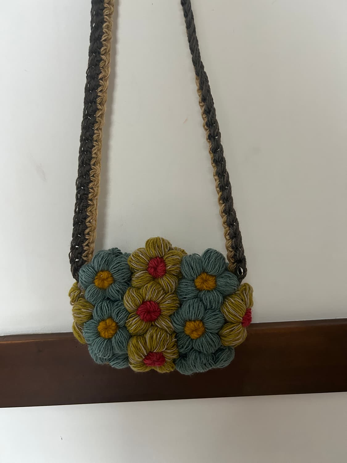 콩알 꽃 크로스백  상품이미지1