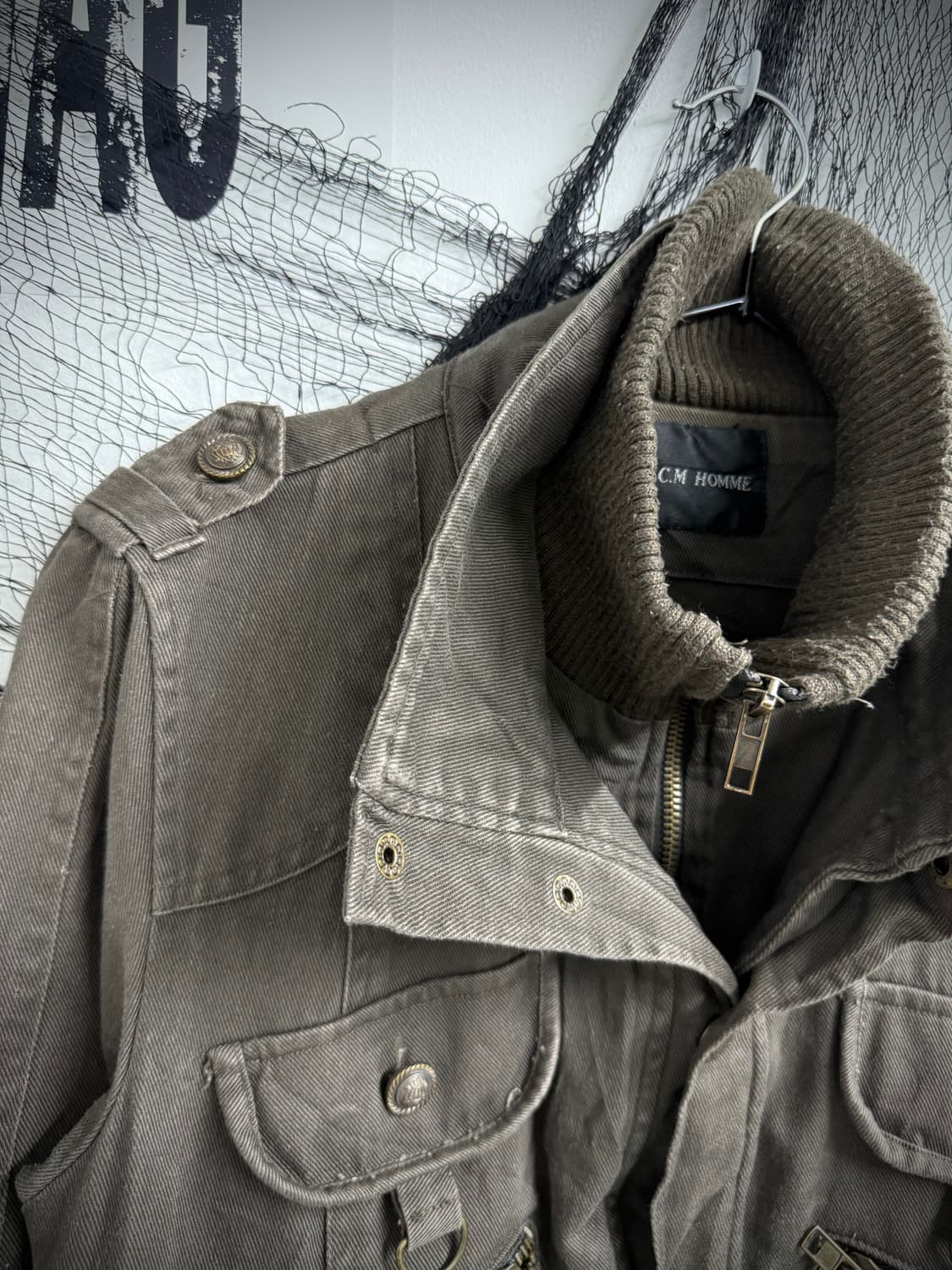 00s layered twoway detailed jacket 상품이미지4