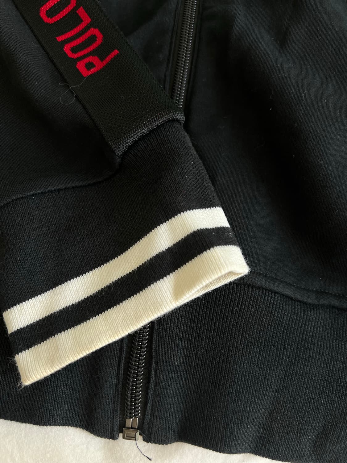 폴로 랄프로렌 블랙 레드포니 트랙 탑 집업 자켓 상품이미지2