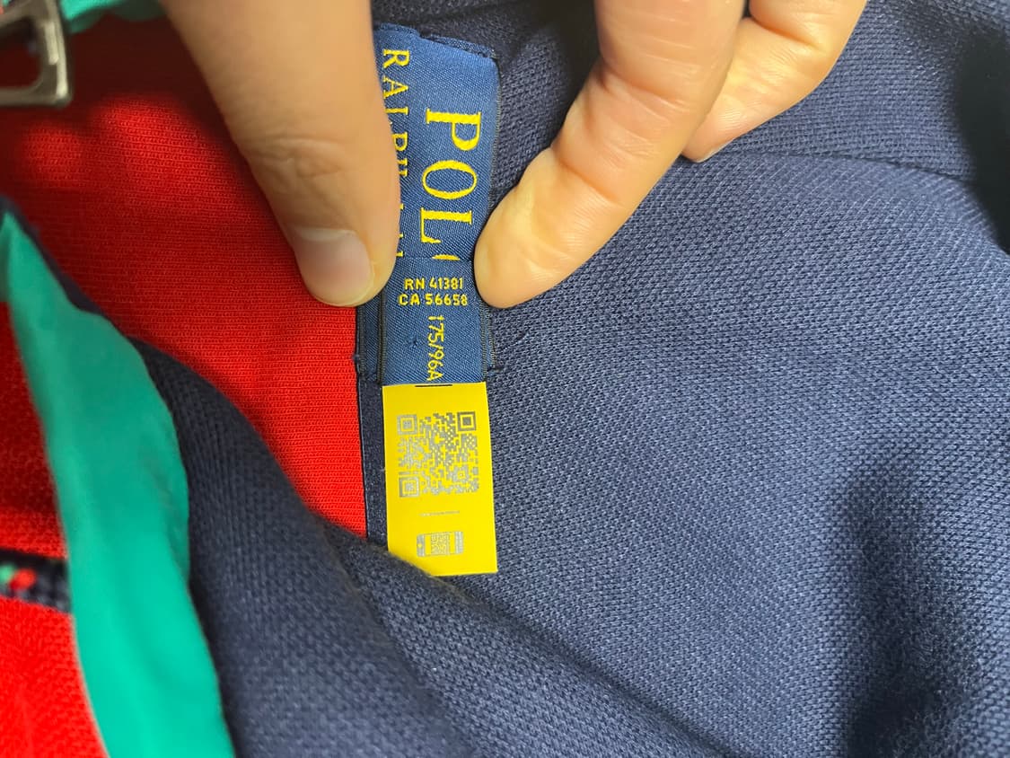 폴로 랄프로렌 컬러블록 아노락 후드티 상품이미지9