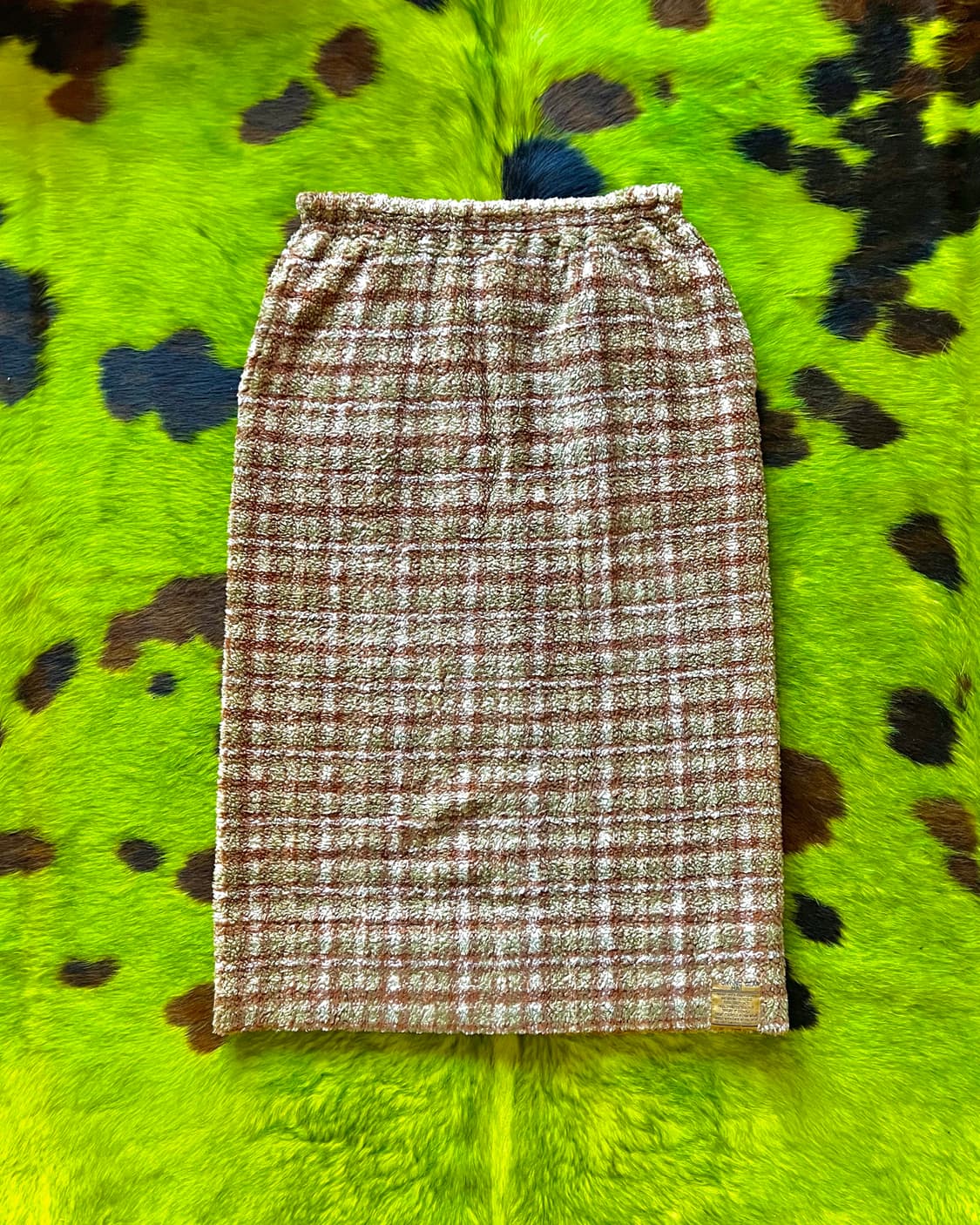 ~1980s HAI by ISSEY MIYAKE Fleece Skirt 상품이미지3