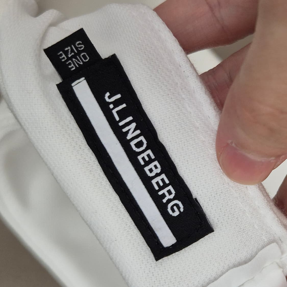 J.LINDEBERG 화이트 골프 썬캡 상품이미지5