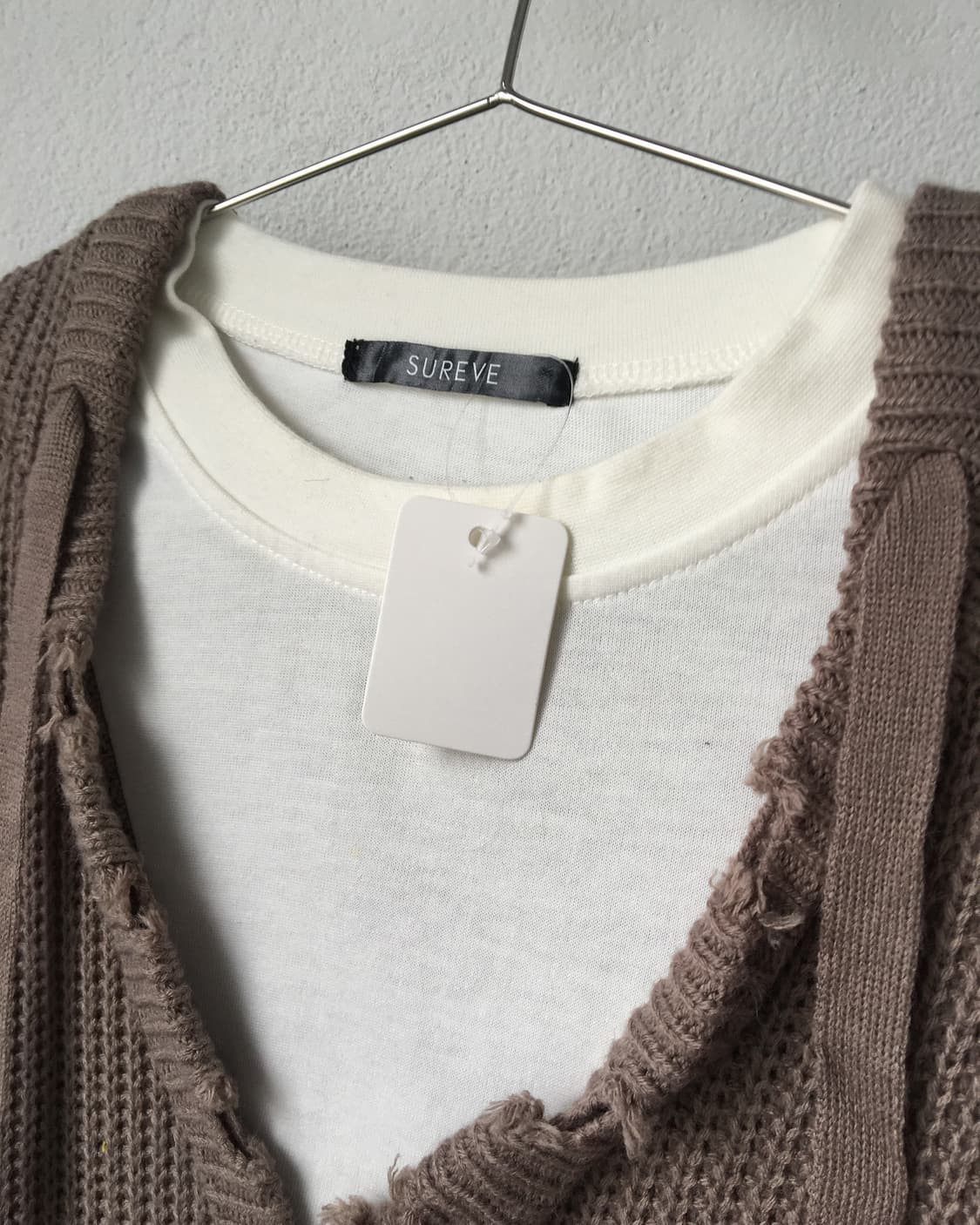 damage hood layer knit 상품이미지4