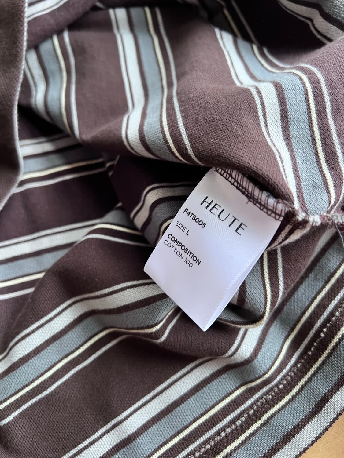 호이테 pk 스트라이프 티 L 상품이미지7