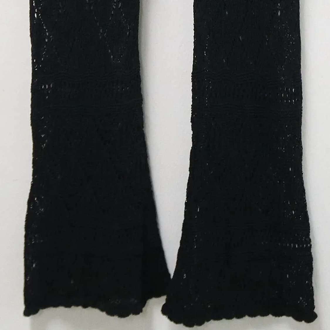 SLY 니트 펀칭 부츠컷 팬츠 61370 상품이미지5