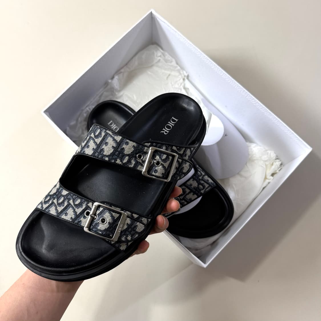 [42/당일출고]디올 오블리크 아쿠아 샌들 / 슬리퍼 상품이미지9