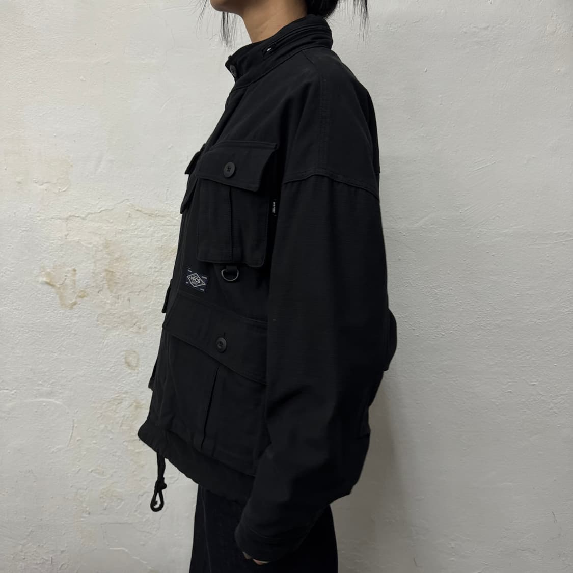 MFC STORE 블랙컬러 라벨 로고 코튼 복각 필드 자켓 상품이미지2