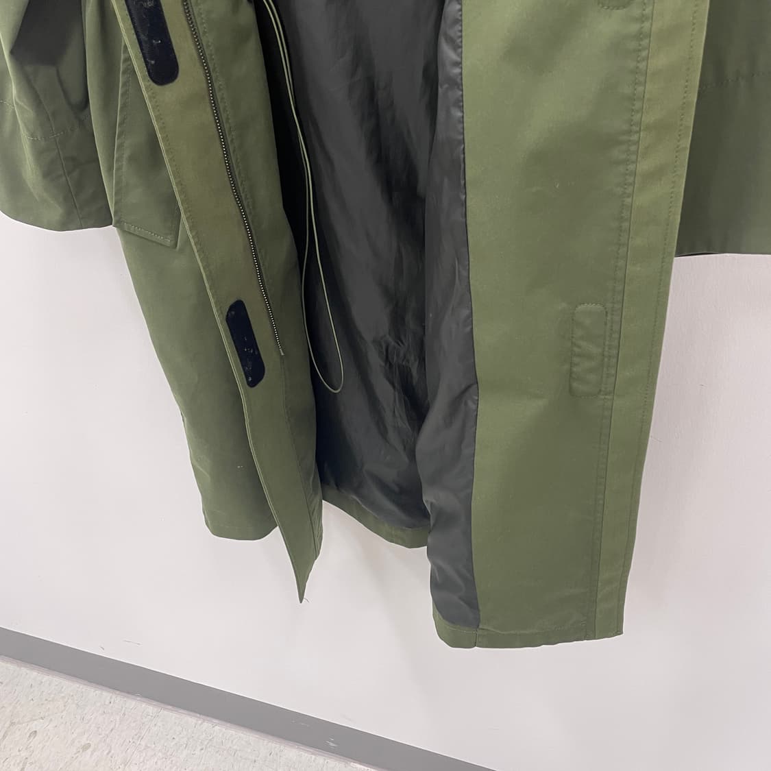 구호 후드 야상 롱 코트 상품이미지6