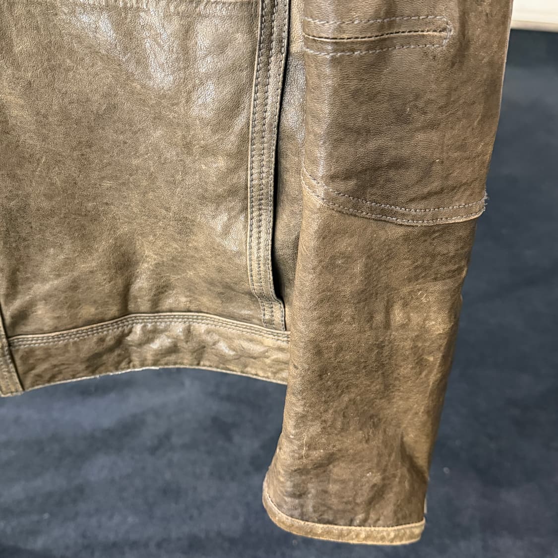 [100] 시리즈 램스킨 양가죽자켓 상품이미지5