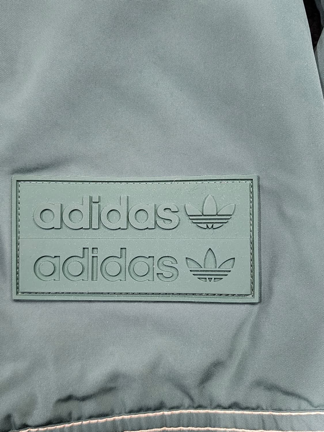 아디다스 클로버 스티치 후드 패딩 자켓 M 샘플판 상품이미지5