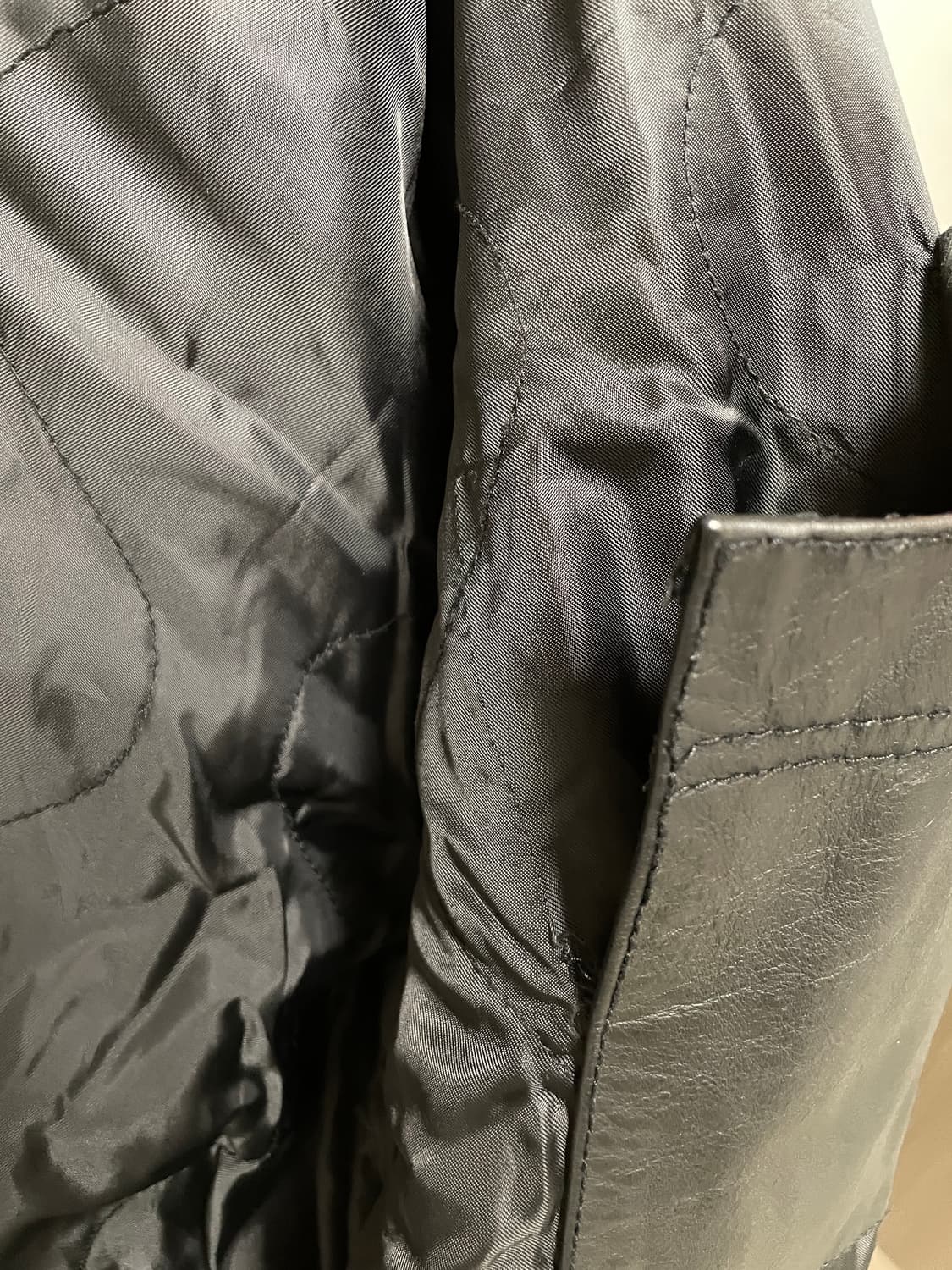 90s 올드갭 레더 카코트 gap carcoat 상품이미지10