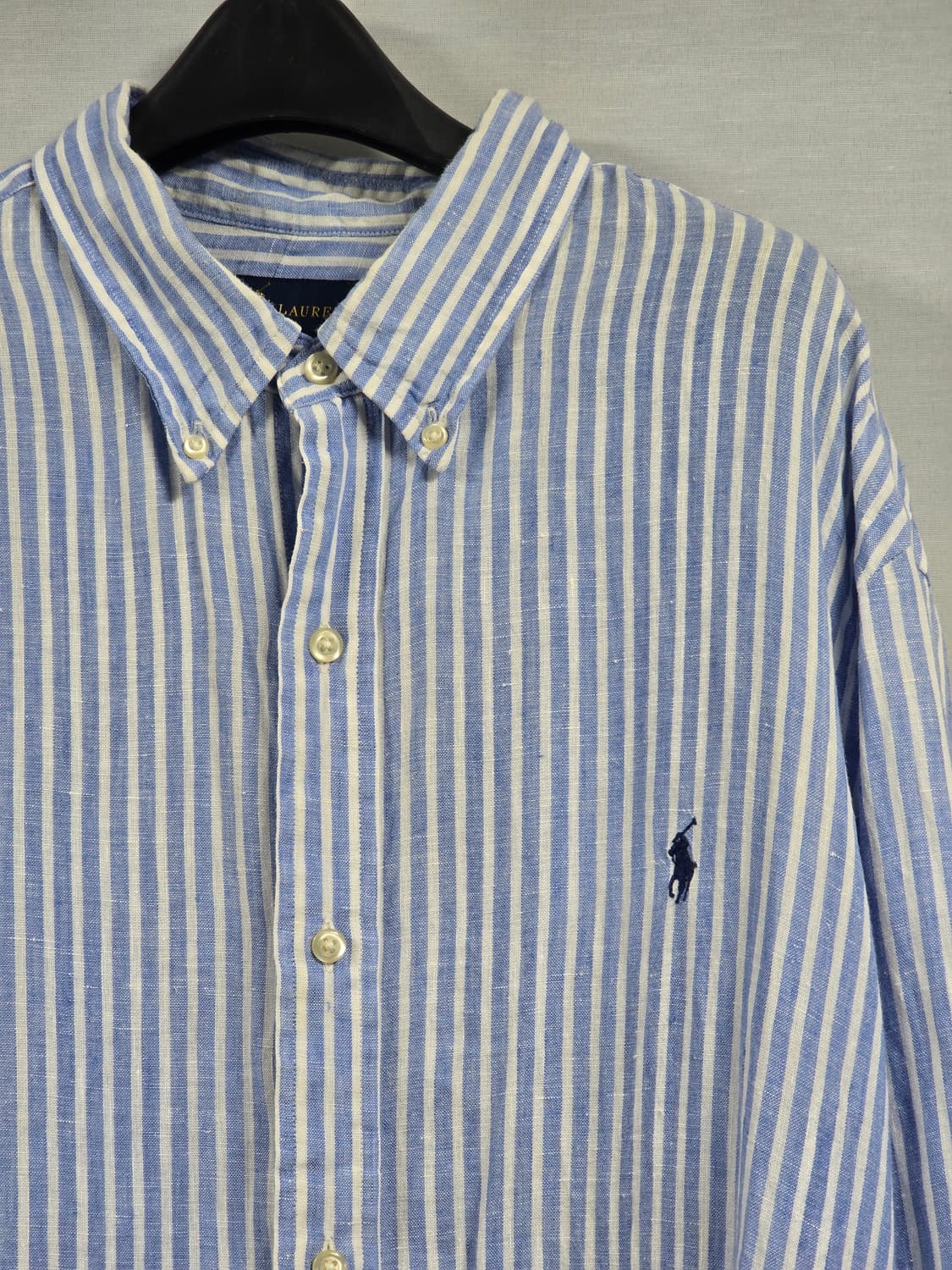 폴로랄프로렌 스트라이프 린넨 셔츠 XL 상품이미지2