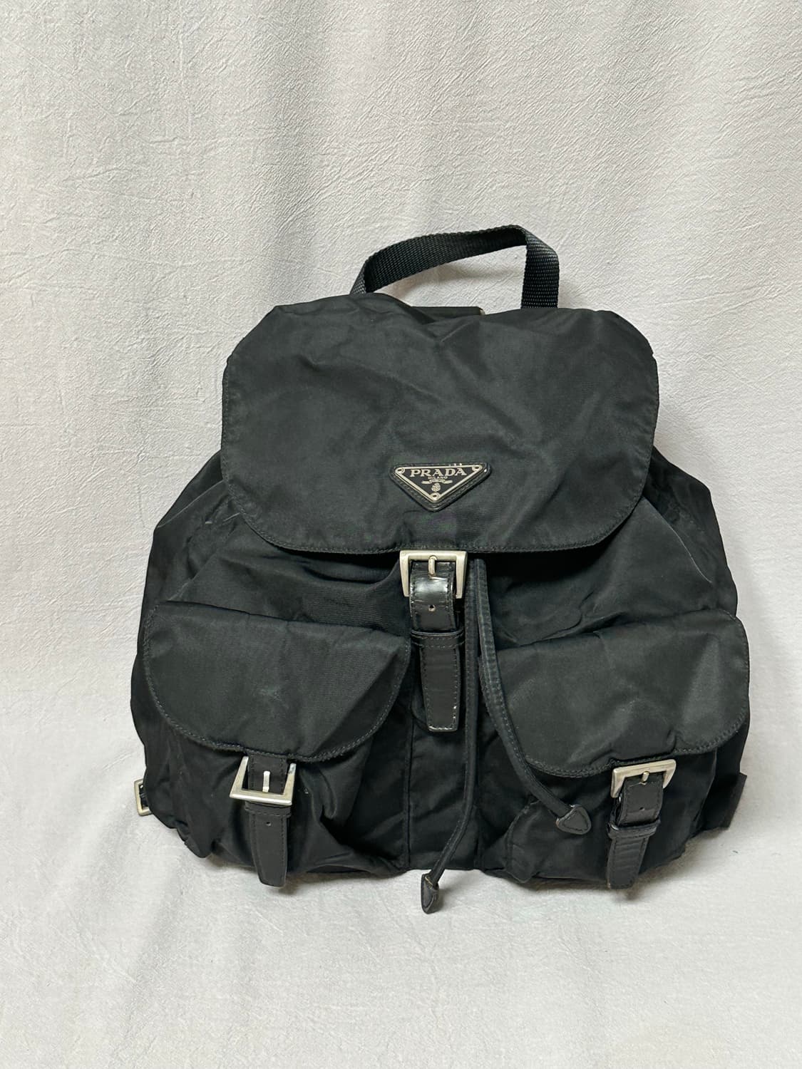 프라다 나일론 포코노 투포켓 백팩 쇼핑백/더스트백 풀셋 미디엄 상품이미지3