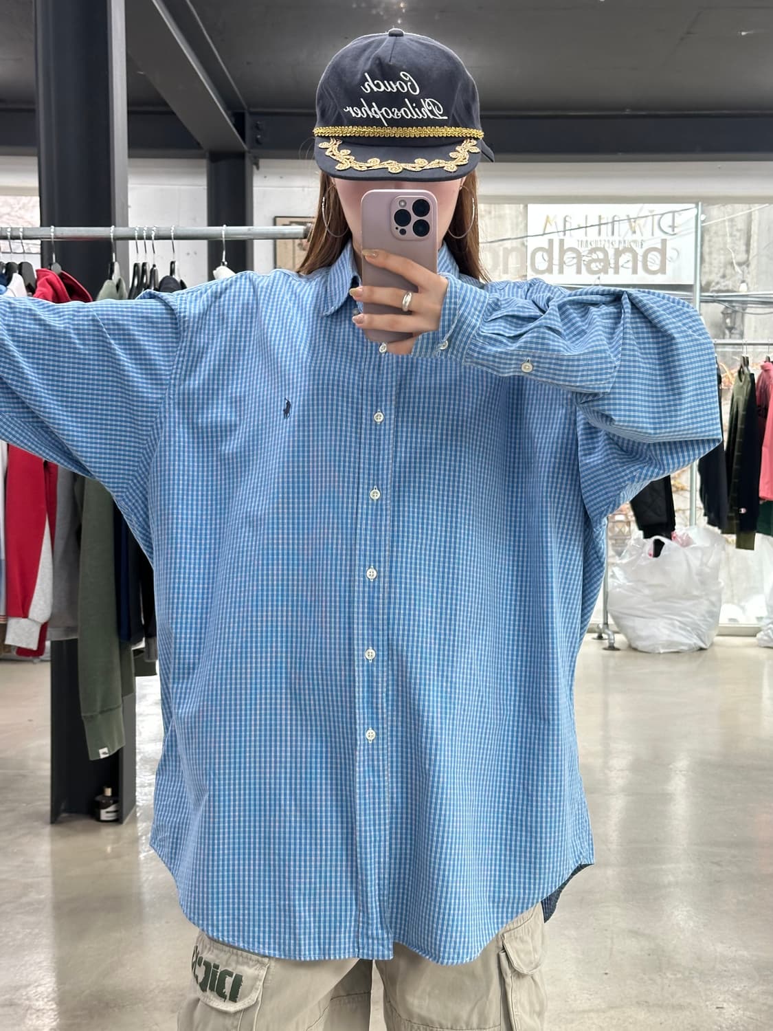 폴로랄프로렌 블레이크 포니 체크 셔츠 상품이미지2