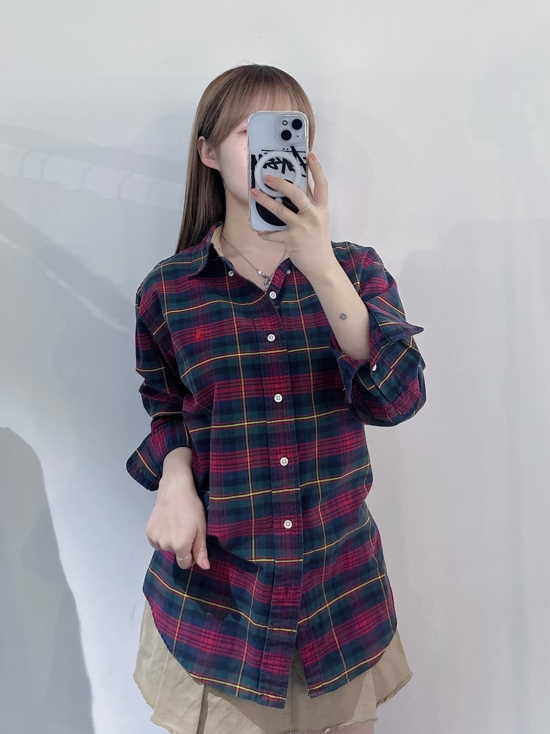 폴로랄프로렌 레드포니 체크 셔츠 상품이미지1