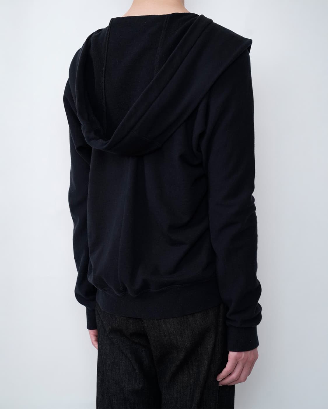 WHITE TRASH DRAPED HOODIE 상품이미지4