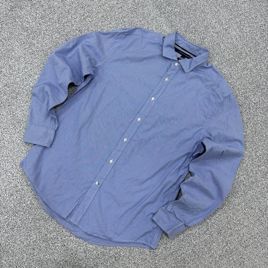 L 타미힐피거 남성 셔츠 남방 블루 0319J 상품이미지1