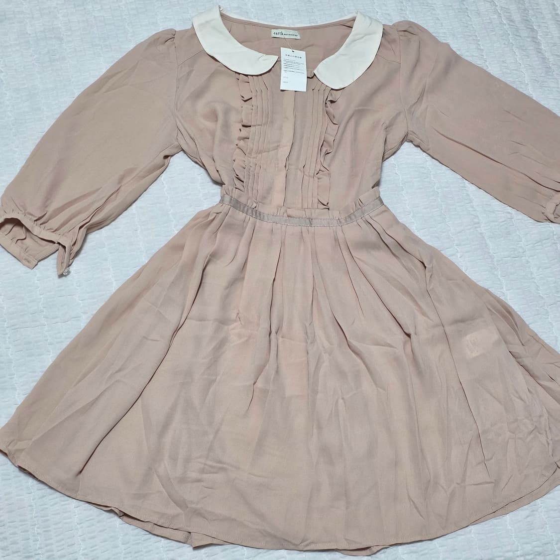 일본빈티지 히메갸루 프릴 원피스 상품이미지3