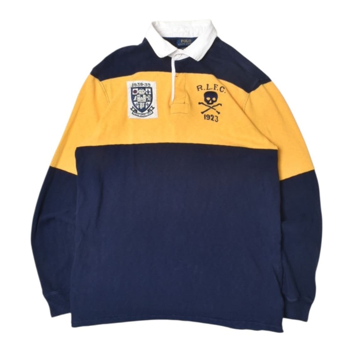 폴로 랄프로렌 스컬 럭비셔츠 L N1215 상품이미지2