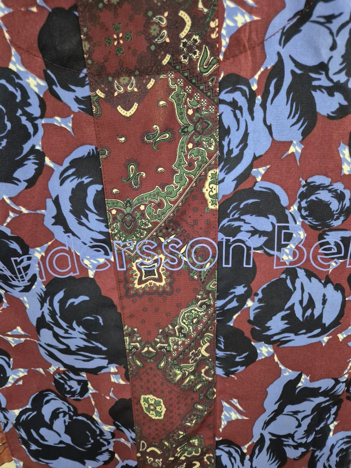 앤더슨벨 Fantasia 프린트 반팔 셔츠 L 상품이미지4