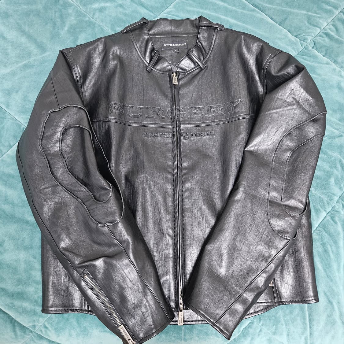 써저리 스트라텀 레더 자켓 블랙 L사이즈 상품이미지4