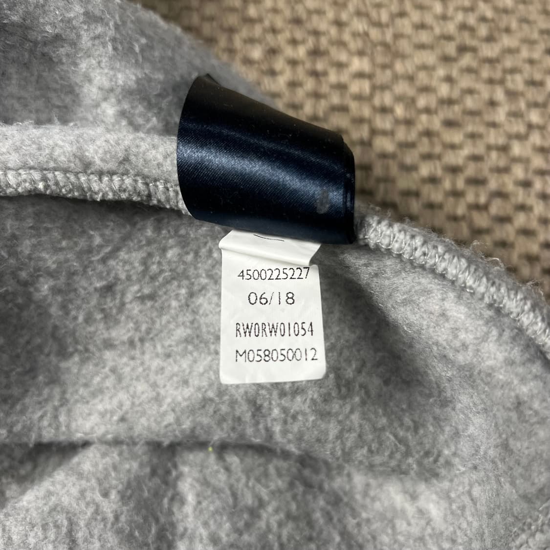 타미힐피거 컬렉션 오버핏 빅로고 후드집업 그레이 L 상품이미지5