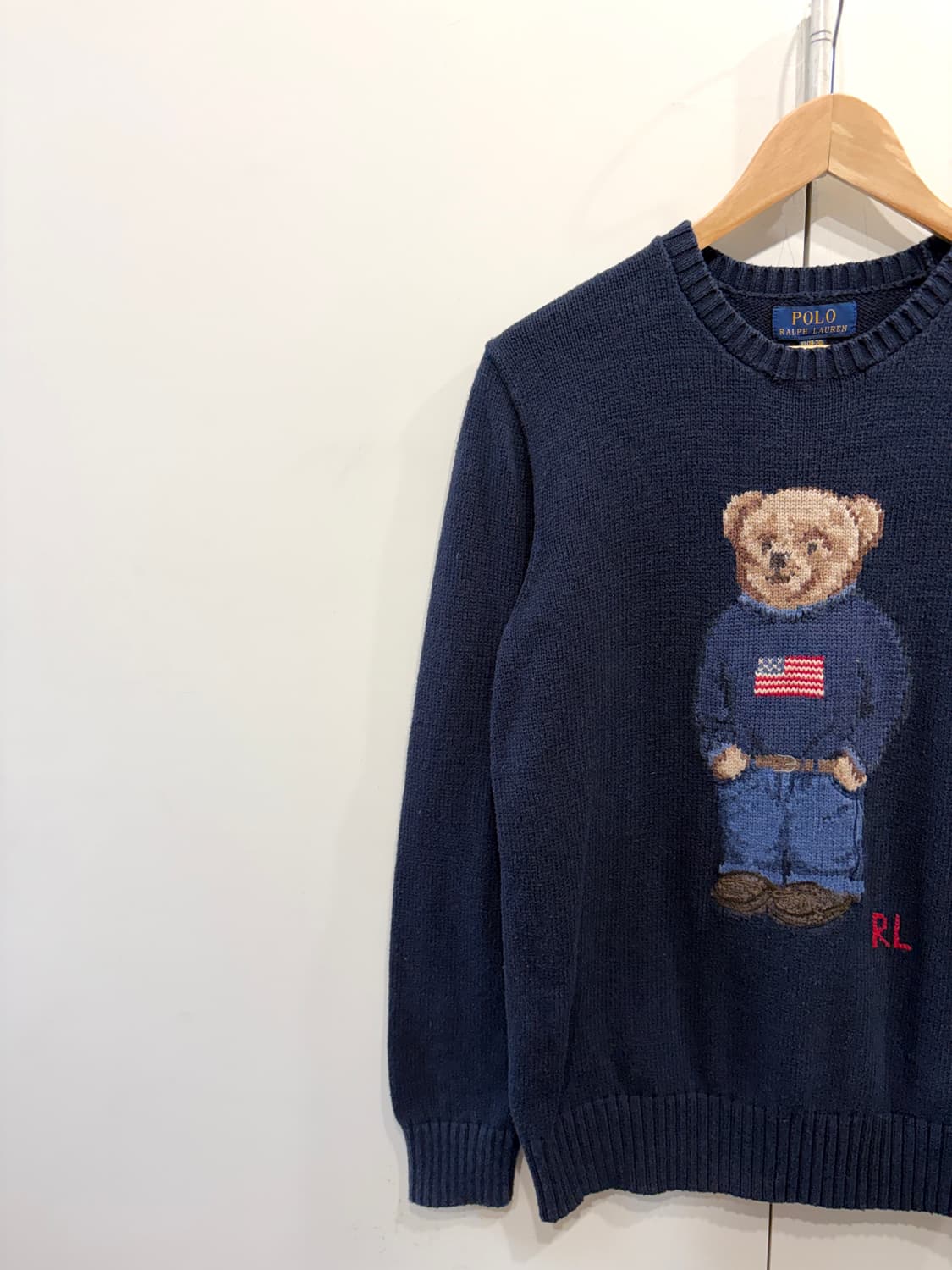 폴로 랄프로렌 보이즈 베어 니트 스웨터 상품이미지3