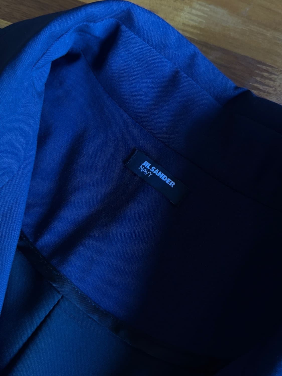 질샌더 NAVY 코트 55~66 상품이미지5