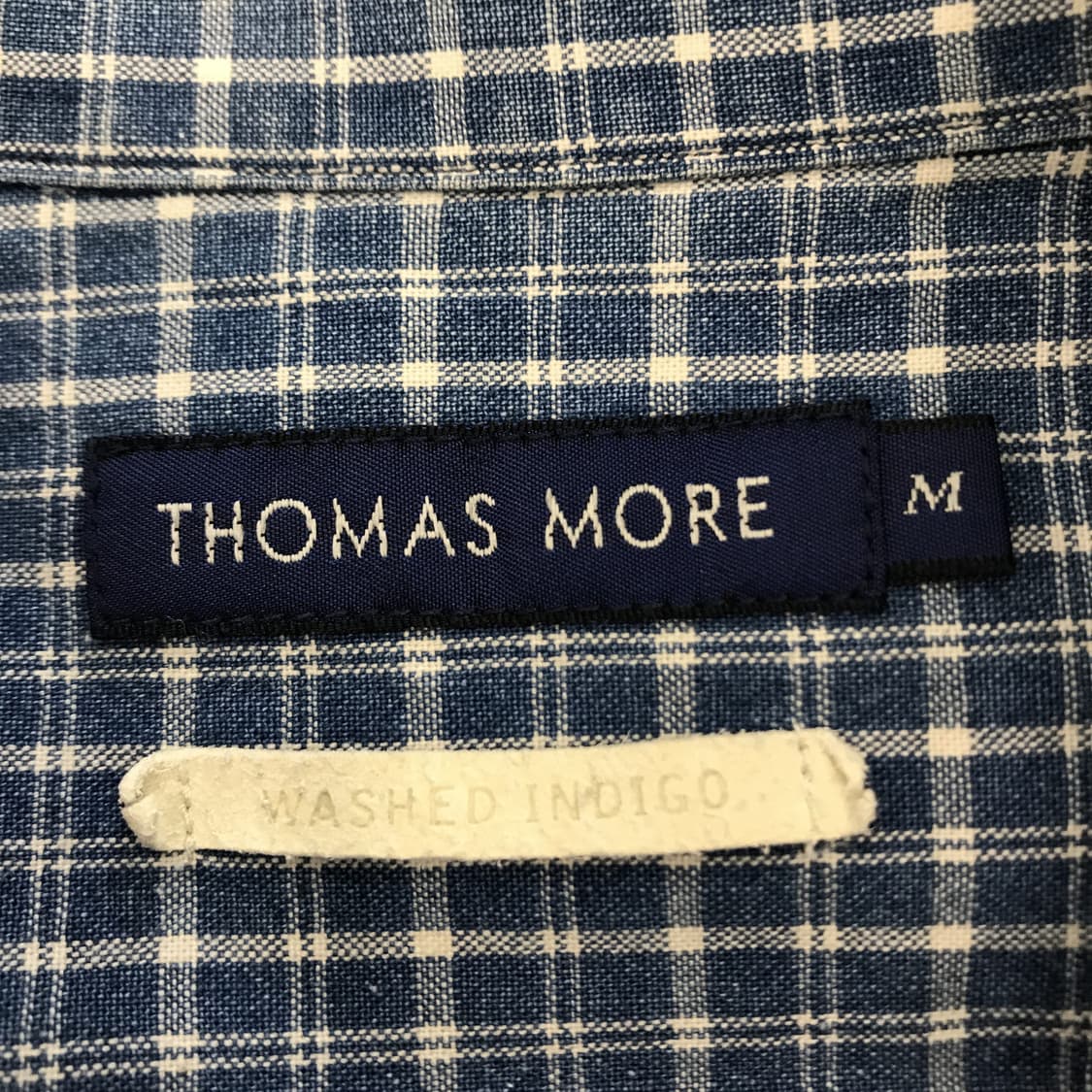 토마스모어 워시드인디고 일리안셔츠 [M] 상품이미지4
