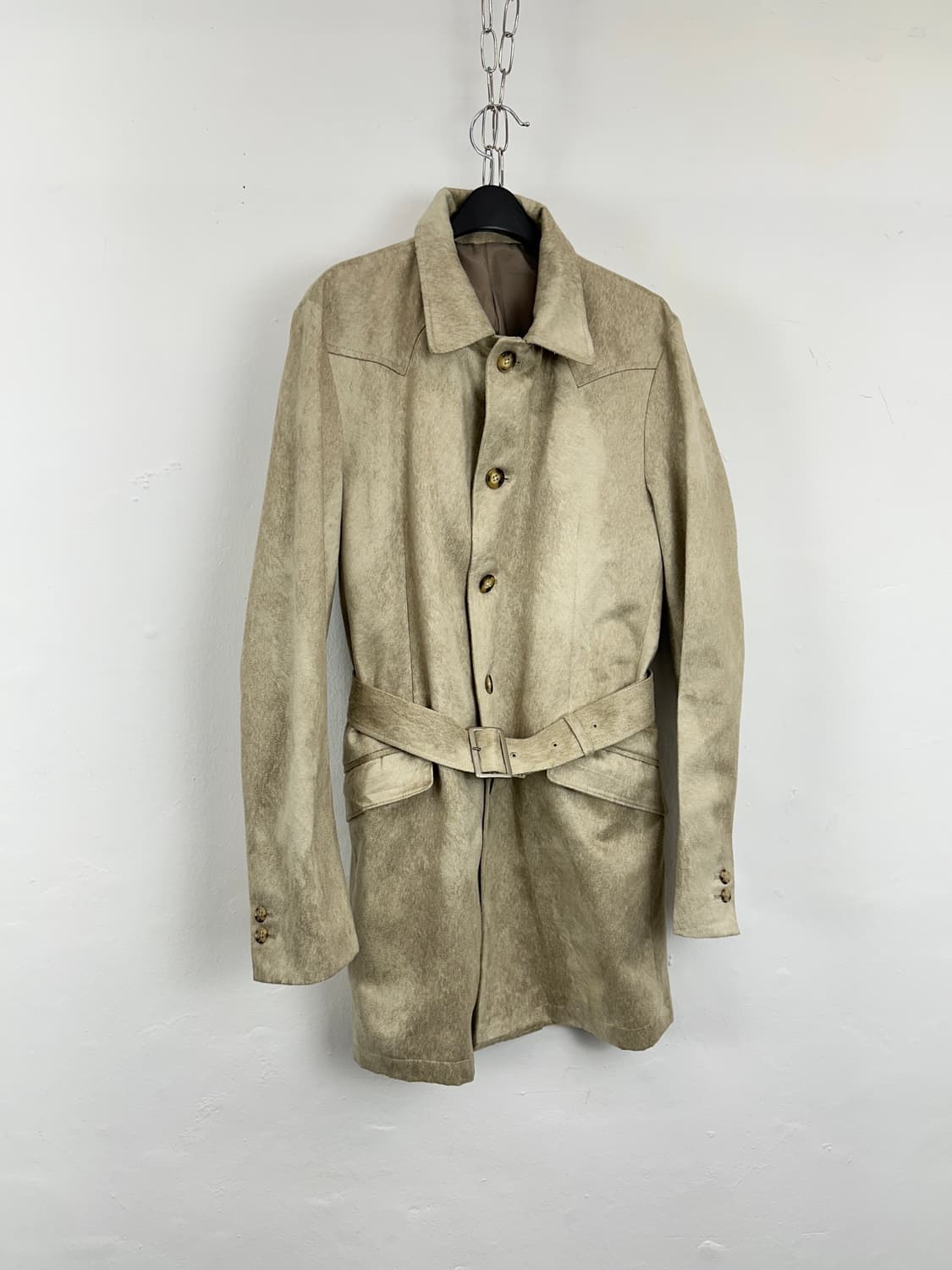 Tornado Mart Patterned Suede Jacket 상품이미지2