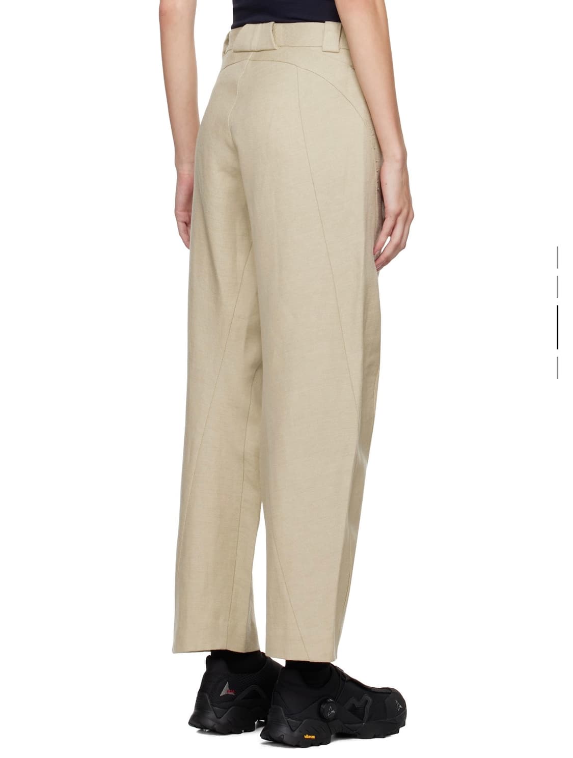 (2) 혜인서 24FW 벤트 트라우저 베이지 새상품 상품이미지2