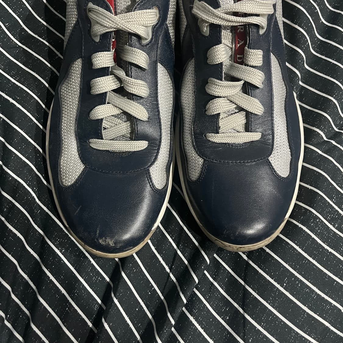 프라다 아메리카컵 네이비 빈티지 UK9 280-285 상품이미지2