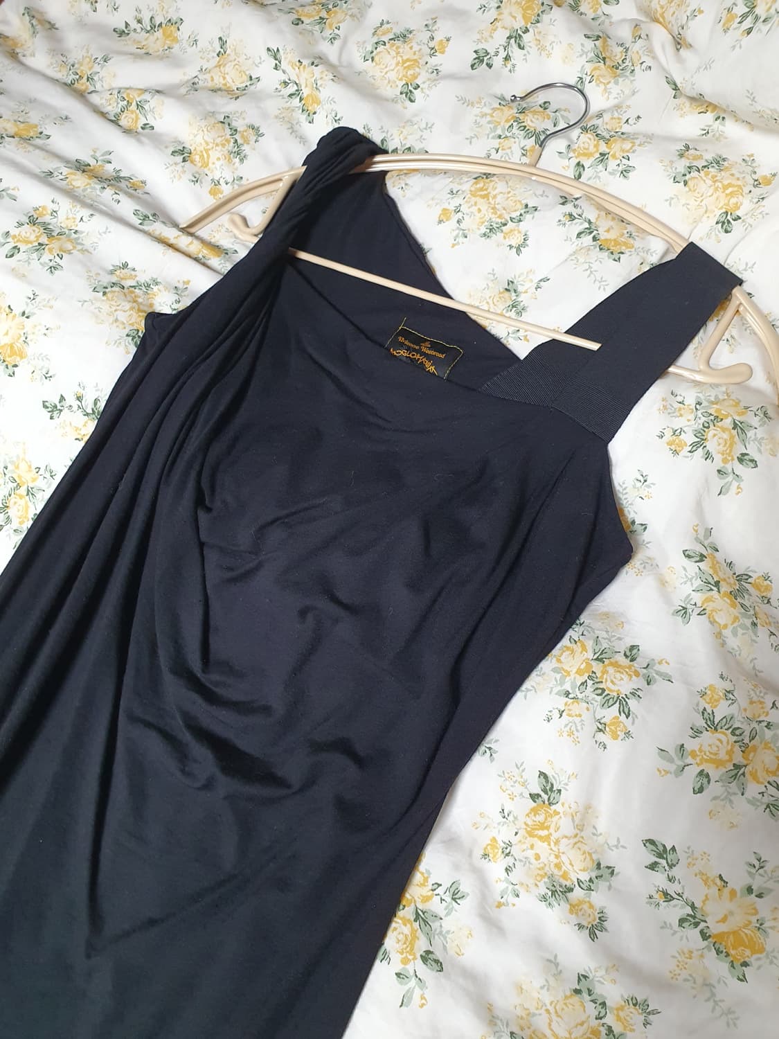 비비안웨스트우드 비스코스 드레이핑 슬리브리스 원피스 상품이미지1