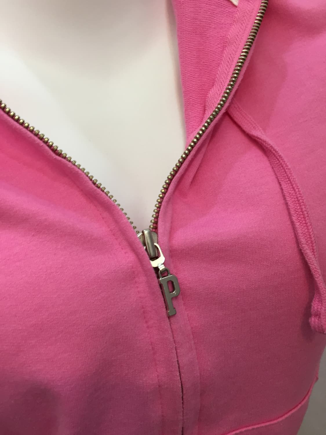 PINK 핑크 반팔 후드집업 상품이미지5
