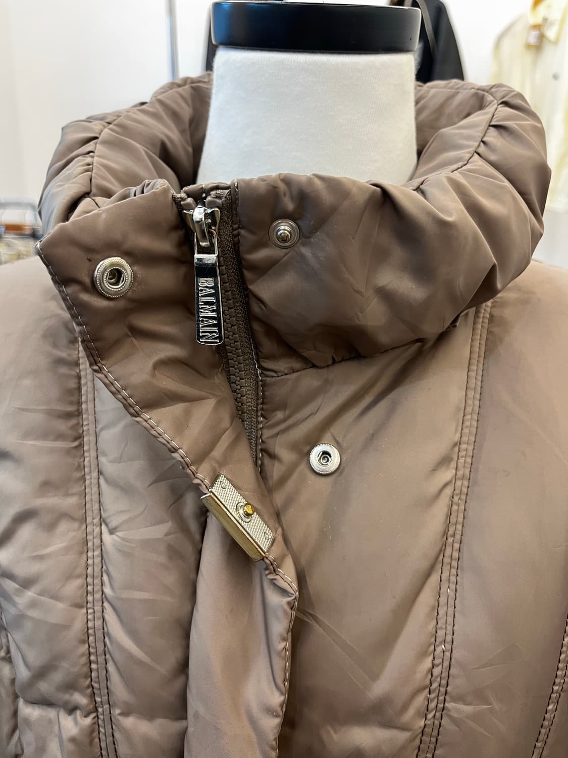 발망 다운 롱패딩 코트 상품이미지7