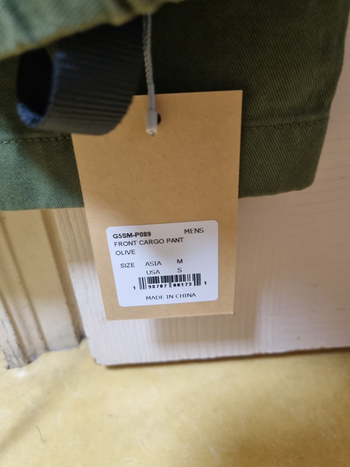 그라미치 gramicci 프론트 카고 팬츠 올리브 새상품 M 상품이미지2
