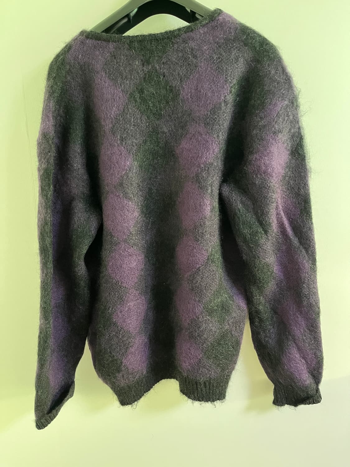 Needles Mohair Cardigan Diamond Charcoal 상품이미지2