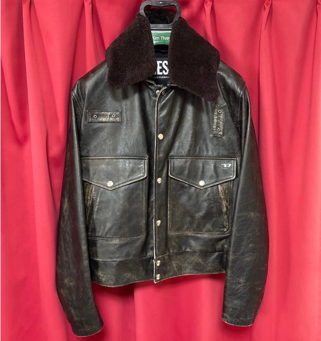 DIESEL LEATHER JACKET FEAT. MARGIELA 상품이미지3