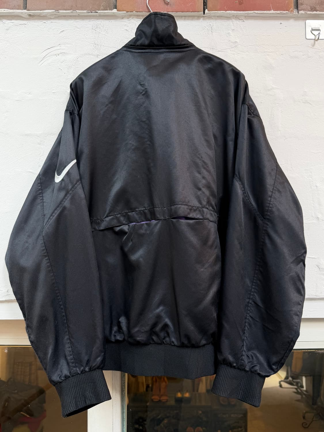 Nike 나이키 블랙 나일론 트랙 자켓 상품이미지8