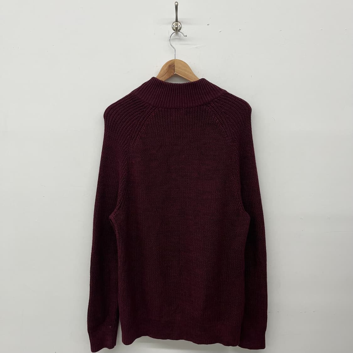 엘엘빈 니트 짚업 가디건 남L 상품이미지5