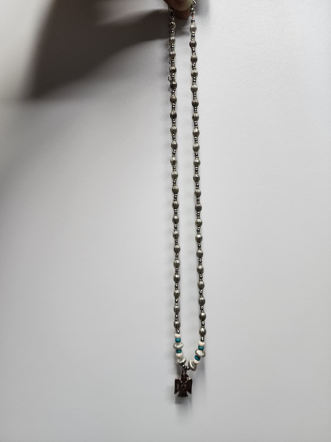 네이티브아메리칸 나바호 썬더버드 목걸이 상품이미지4