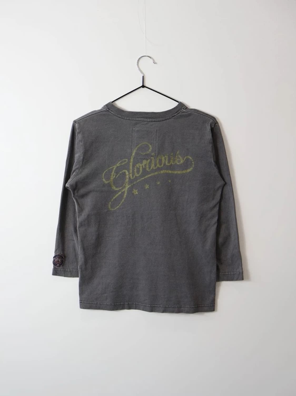 Find Favor Grey Graphic Long Sleeve 상품이미지5