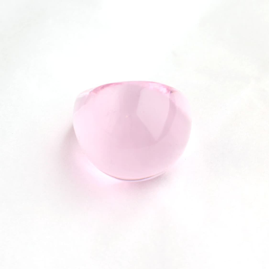 라리끄 투명핑크 크리스탈 반지(57/국내 17호반) 상품이미지2